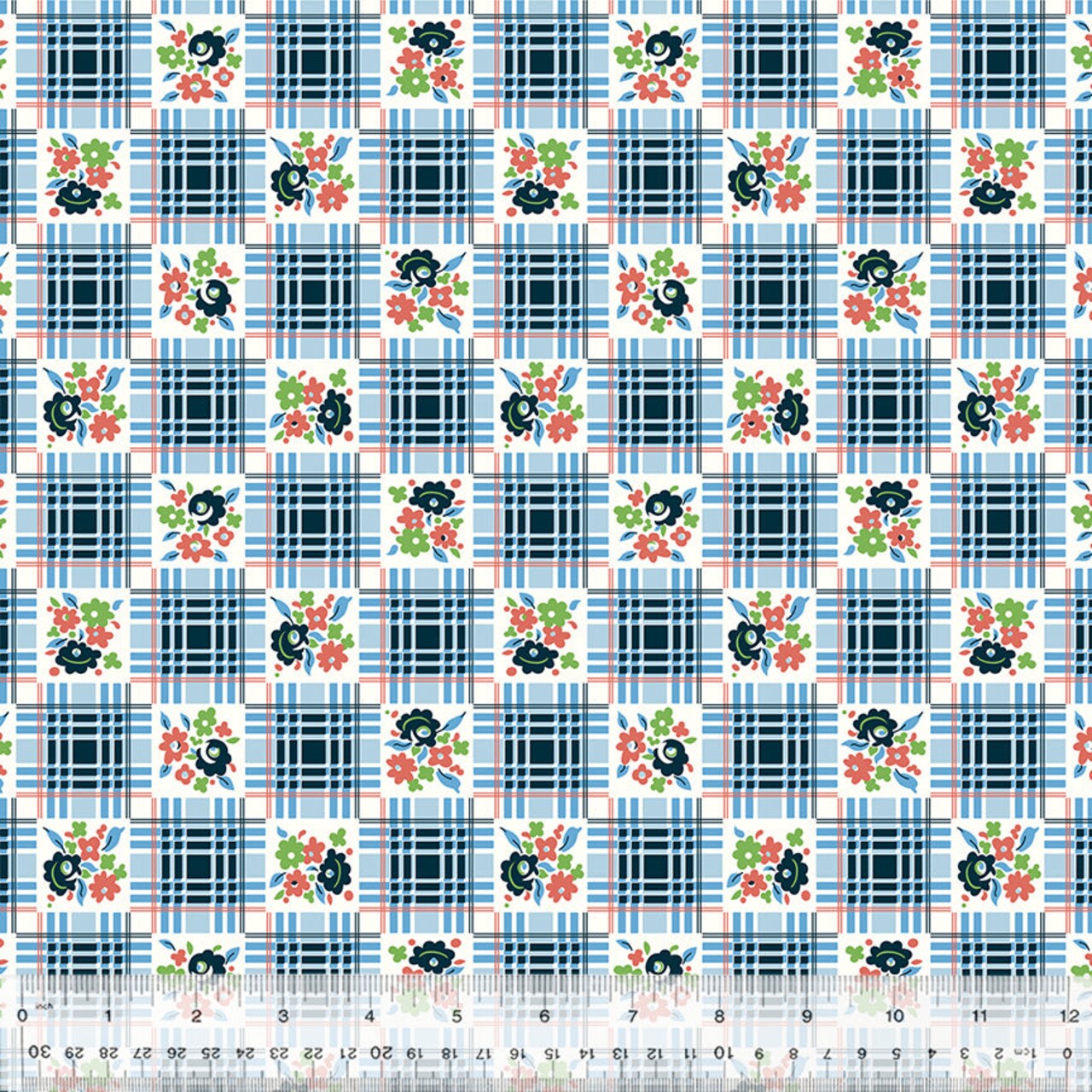 Fabric Windham Deep Toinete Pretty Things by the Quarter Yard 54467-4